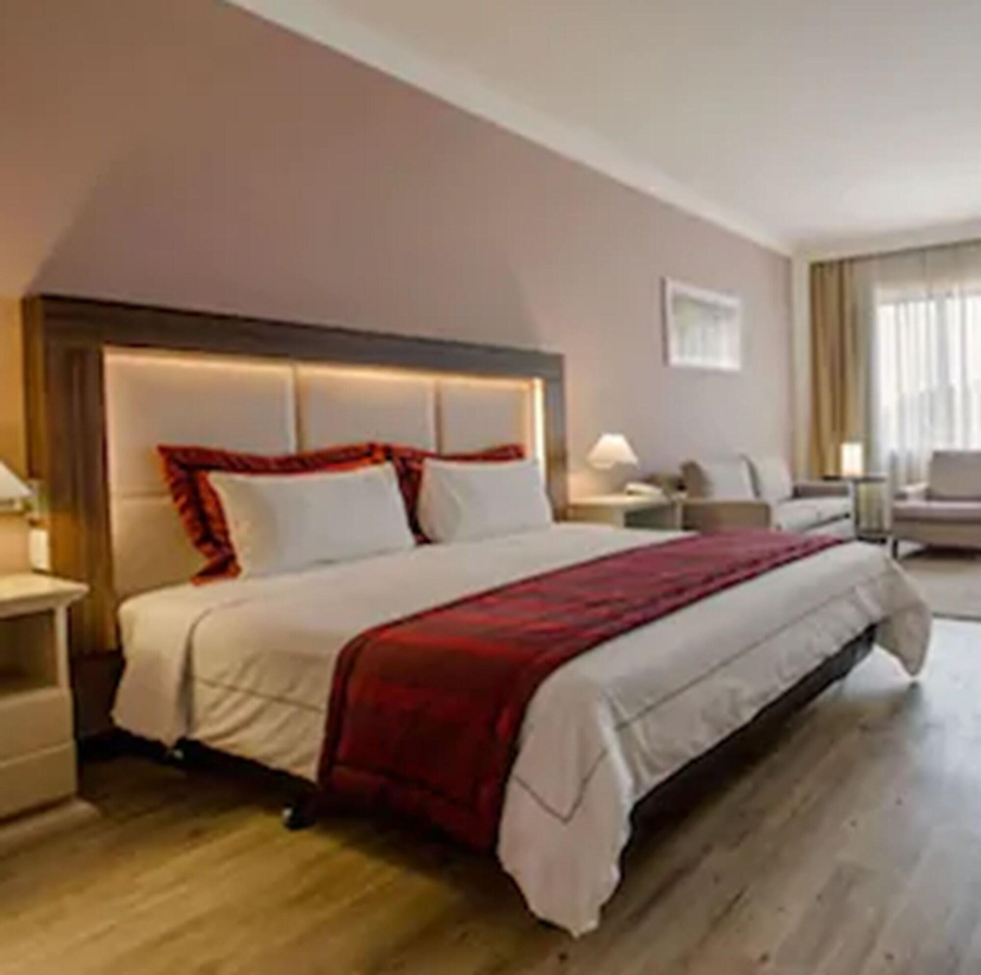 Hotel Transamerica São Paulo Zewnętrze zdjęcie A bedroom at the hotel